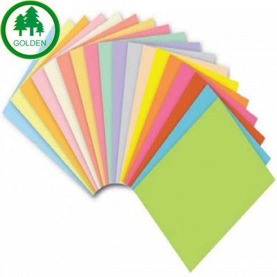 Stock List High quality 80gsm A4 bright color copy paper color bond paper color paper with good price